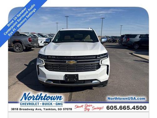 Summit White 2021 Chevrolet Tahoe Premier