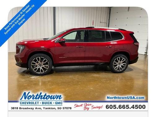 Volcanic Red Tintcoat 2026 GMC Acadia Denali