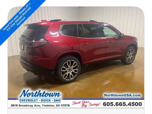 Volcanic Red Tintcoat 2026 GMC Acadia Denali