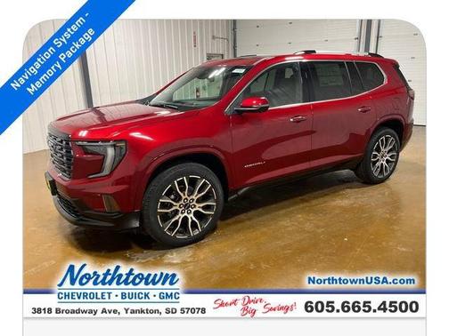 Volcanic Red Tintcoat 2026 GMC Acadia Denali