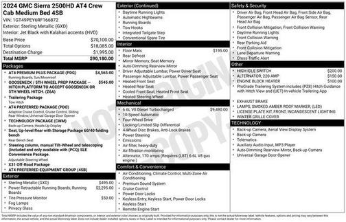 2024 GMC Sierra 2500 AT4