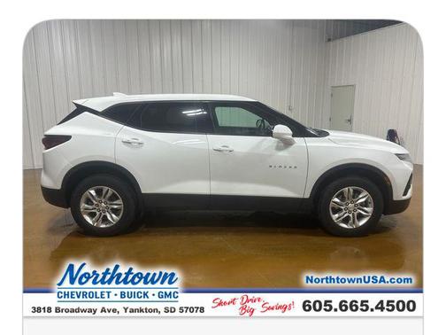 Summit White 2022 Chevrolet Blazer 2LT