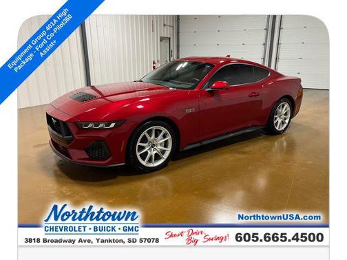 Rapid Red Metallic Tinted Clearcoat 2024 Ford Mustang GT Premium