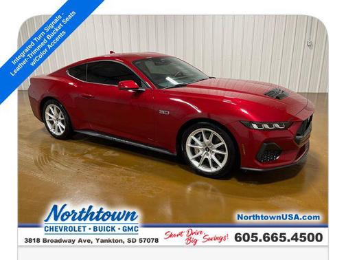 Rapid Red Metallic Tinted Clearcoat 2024 Ford Mustang GT Premium