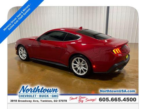 Rapid Red Metallic Tinted Clearcoat 2024 Ford Mustang GT Premium
