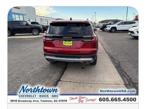 Volcanic Red Tintcoat 2026 GMC Acadia Elevation AWD