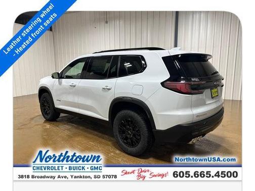 Glacier White Tricoat 2026 GMC Acadia AT4 AWD