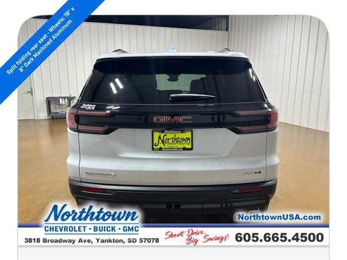 Glacier White Tricoat 2026 GMC Acadia AT4 AWD