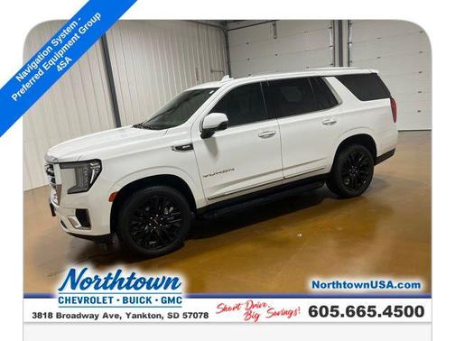 Summit White 2023 GMC Yukon SLT