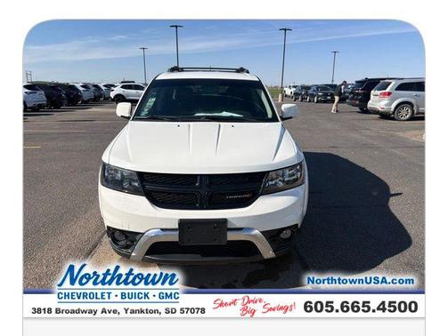 Vice White 2017 Dodge Journey Crossroad
