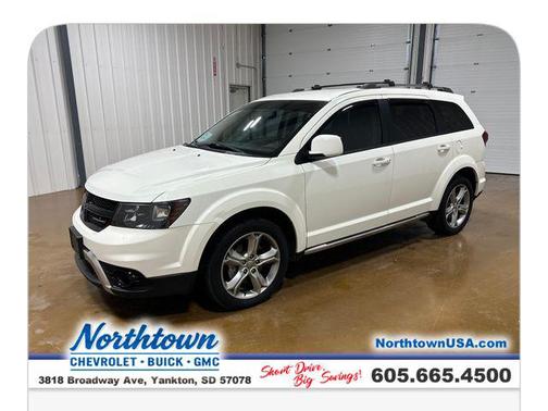 Vice White 2017 Dodge Journey Crossroad