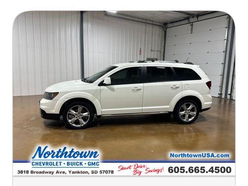 Vice White 2017 Dodge Journey Crossroad