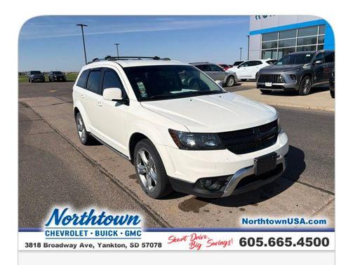 Vice White 2017 Dodge Journey Crossroad