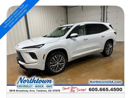 Iridescent White Tricoat 2026 Buick Enclave Avenir FWD