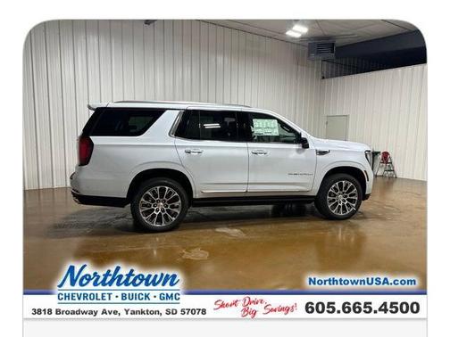 Glacier White Tricoat 2026 GMC Yukon Denali