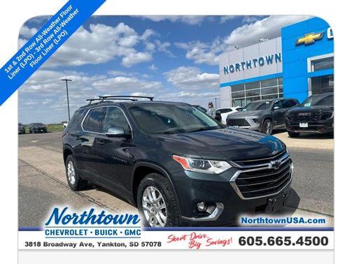 Graphite Metallic 2019 Chevrolet Traverse LT Leather