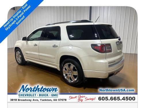 White Diamond Tricoat 2014 GMC Acadia Denali