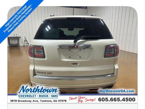 White Diamond Tricoat 2014 GMC Acadia Denali