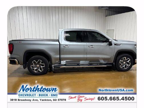 Sterling Metallic 2023 GMC Sierra 1500 SLT
