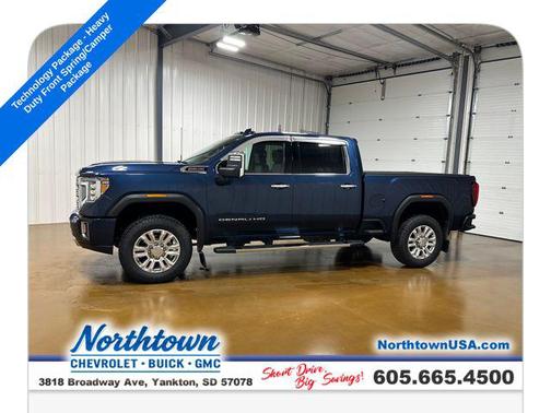 Pacific Blue Metallic 2020 GMC Sierra 2500 Denali
