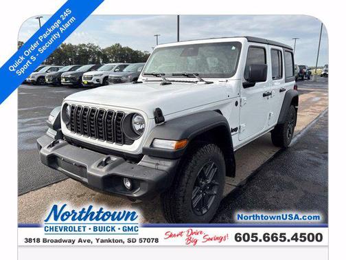 Bright White Clearcoat 2026 Jeep Wrangler Sport S