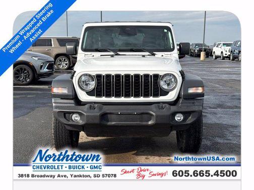 Bright White Clearcoat 2026 Jeep Wrangler Sport S