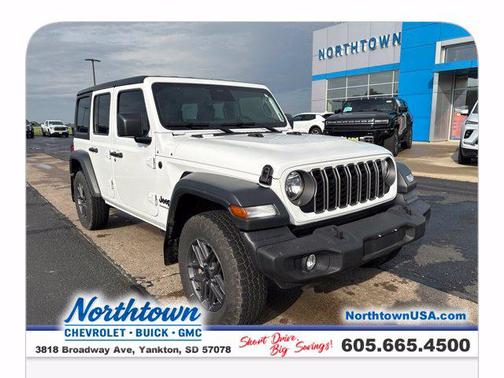 Bright White Clearcoat 2026 Jeep Wrangler Sport S