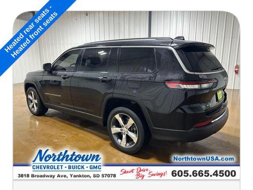 Diamond Black Crystal Pearlcoat 2021 Jeep Grand Cherokee L Limited