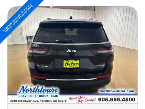 Diamond Black Crystal Pearlcoat 2021 Jeep Grand Cherokee L Limited