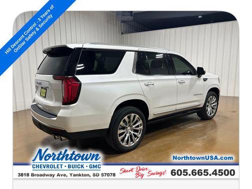 White Frost Tricoat 2023 GMC Yukon Denali