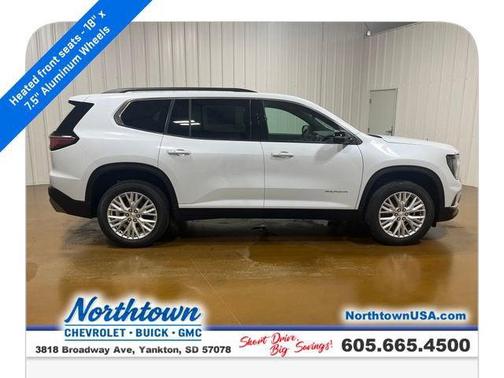 Glacier White Tricoat 2026 GMC Acadia Elevation AWD