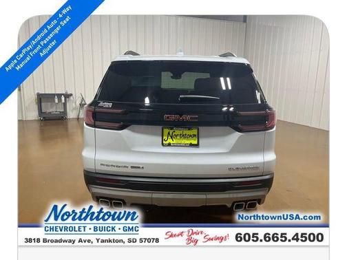 Glacier White Tricoat 2026 GMC Acadia Elevation AWD