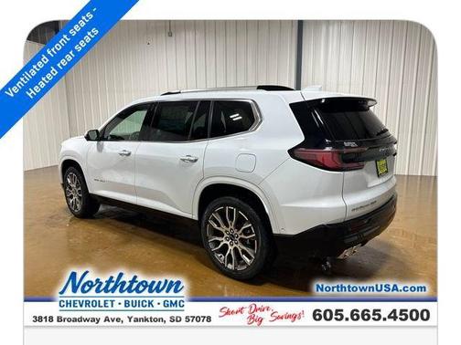Glacier White Tricoat 2026 GMC Acadia Denali