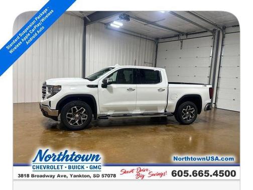 Summit White 2026 GMC Sierra 1500 SLT