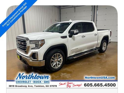 Summit White 2022 GMC Sierra 1500 SLT
