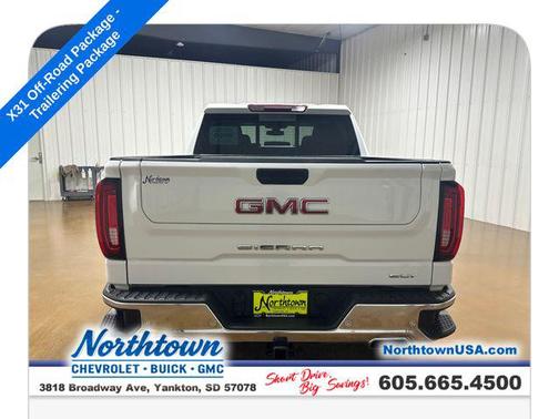 Summit White 2022 GMC Sierra 1500 SLT