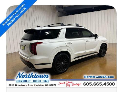 Hyper White 2024 Hyundai PALISADE Calligraphy Night Edition