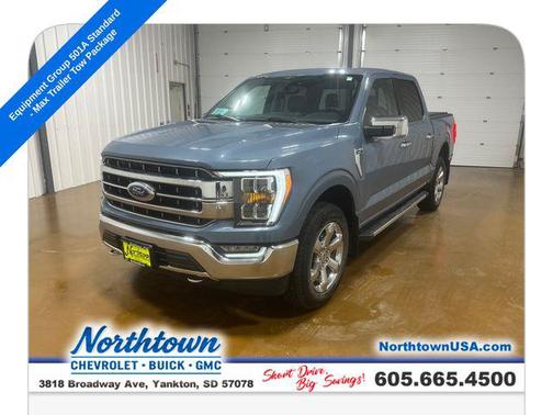 Azure Gray Metallic Tri-Coat 2023 Ford F-150 Lariat