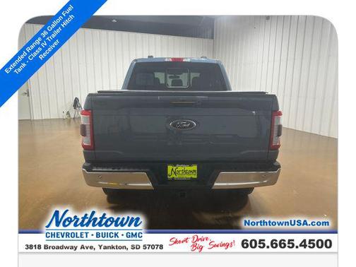 Azure Gray Metallic Tri-Coat 2023 Ford F-150 Lariat