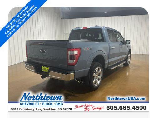 Azure Gray Metallic Tri-Coat 2023 Ford F-150 Lariat