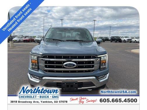 Azure Gray Metallic Tri-Coat 2023 Ford F-150 Lariat