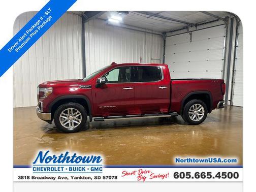 Cayenne Red Tintcoat 2021 GMC Sierra 1500 SLT