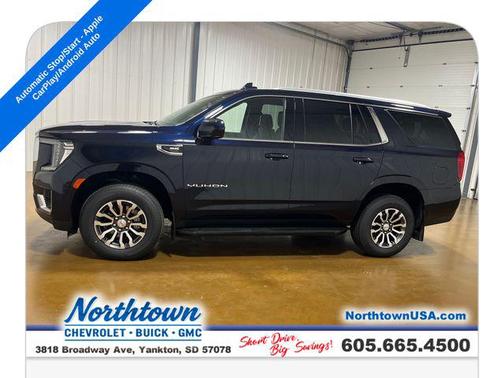 Midnight Blue Metallic 2022 GMC Yukon SLE