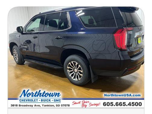 Midnight Blue Metallic 2022 GMC Yukon SLE