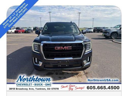 Midnight Blue Metallic 2022 GMC Yukon SLE