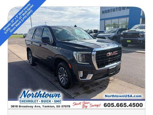 Midnight Blue Metallic 2022 GMC Yukon SLE