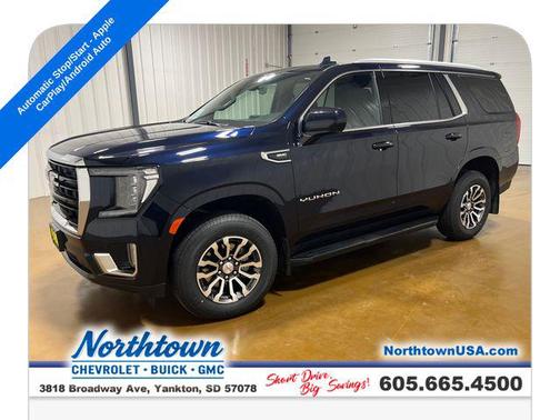 Midnight Blue Metallic 2022 GMC Yukon SLE