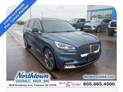 Blue Diamond Metallic 2020 Lincoln Aviator Reserve AWD