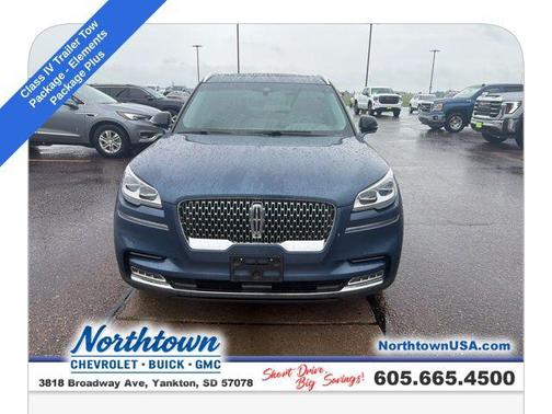 Blue Diamond Metallic 2020 Lincoln Aviator Reserve AWD