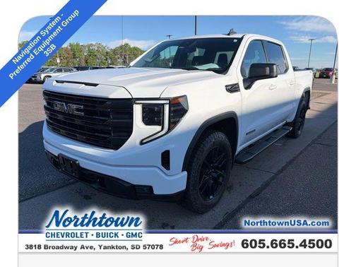 Summit White 2022 GMC Sierra 1500 Elevation